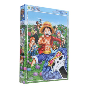 HUNDRED PICTURES 百耘圖 拼圖 1000片 台灣產  75 x 50cm  750 x 500cm  海賊王繡球花海  1盒