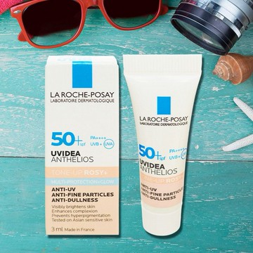LA ROCHE-POSAY 理膚寶水~全護清透亮顏防曬隔離乳PRO(玫瑰色)3ml