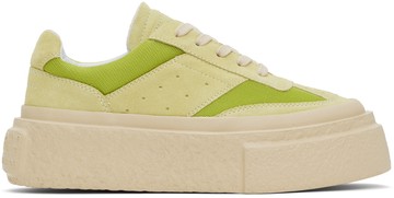 MM6 Maison Margiela 绿色 Crosta London & Mesh 运动鞋