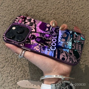 ✨限時下殺✨漸變漫畵適用蘋果16Promax手機殻iPhone15新款14/13/12Pro爆款11