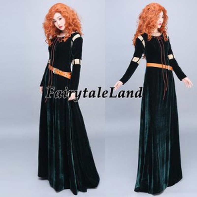 高品質 高級コスプレ衣装 ディズニー メリダとおそろしの森 風 オーダーメイド ドレス Brave Merida Cosplay Costume |  LINEブランドカタログ