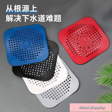 蝦皮熱賣🔅水槽堵塞神器地漏浴室頭發過濾器廚房下水道防堵毛發過濾網衛生間