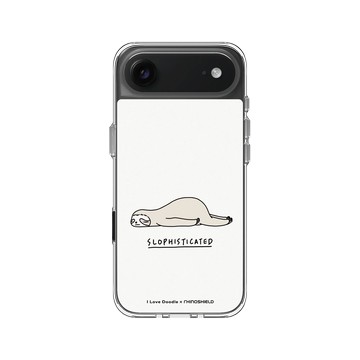 iPhone Air Clear Case（相機按鈕） 透明 - ilovedoodle (Lim Heng Swee) - Slophisticated 樹懶