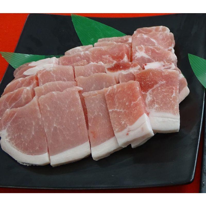 国産豚肉 オリーブ豚 香川県産 冷凍 ロース 焼肉用 約500ｇ 脂身苦手な方におススメ
