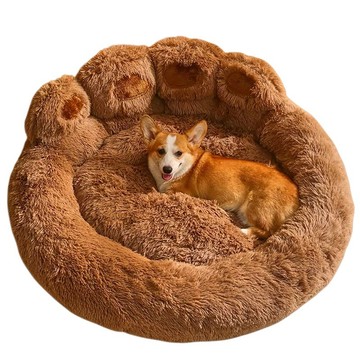 人寵共用家具 【銳壹達】大型犬狗床 寵物沙發墊 睡墊 家用貓窩 冬季保暖寵物用品 狗窩 長毛絨布料 聚酯纖維填充