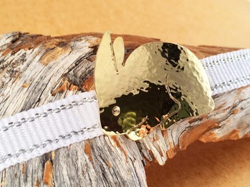 兔子 ◇ 黃銅鍛造表扣