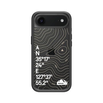 iPhone Air Mod NX -邊框背蓋組合 (相機按鈕) 黑 - Nature Explorers 自然探索指南 - 智異⼭