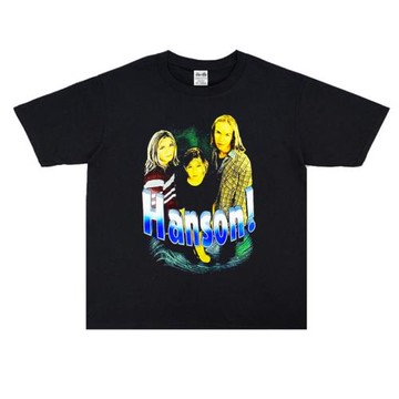 美國創作型漢森樂隊HANSON搖滾印花街頭T恤短袖寬松純棉男女同款