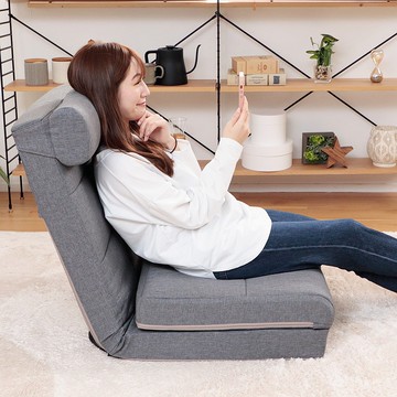 【CELLUTANE】好收納沙發床+和室椅A1243(附贈枕墊) 日本授權販售