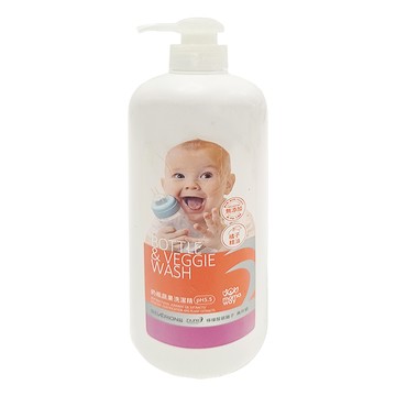 媽媽餵 奶瓶蔬果洗潔精 溫和pH5.5 適用於奶嘴、奶瓶、餐具、蔬果  700ml  1瓶