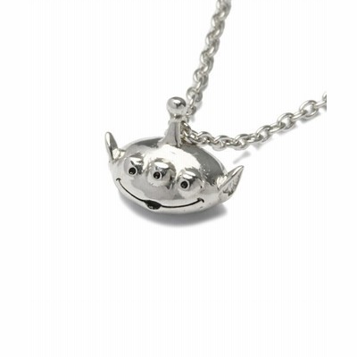 贅沢品 トイストーリー Toy ネックレス シルバー925 プレゼント ディズニー シンプル ピクサー リトル グリーン メン Story