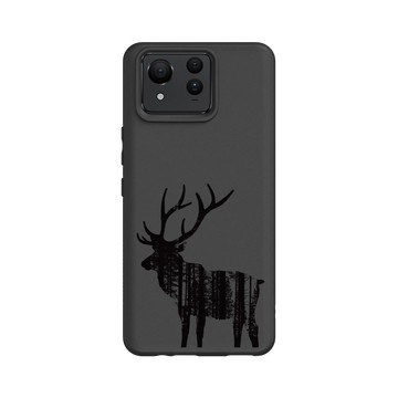 Zenfone 11 Ultra SolidSuit 黑 - Animal Silhouette / 動物剪影 - 麋鹿2