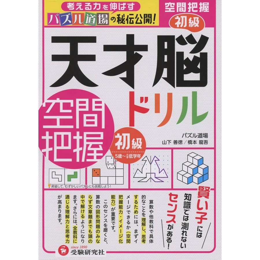 天才脳ドリル 空間把握 初級 5才~小学低学年向け 思考力トレーニング
