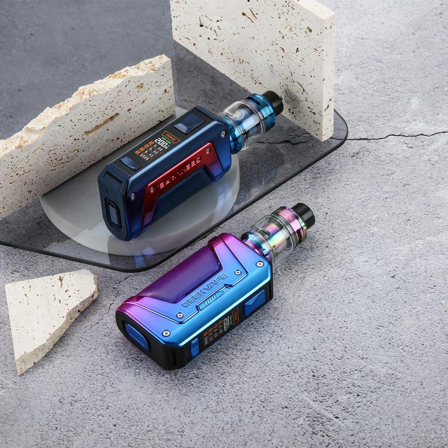 Geekvape Aegis Legend L200 KIT イージスレジェンド サブオーム タンク 2021 電子タバコ vape スターター キット セット クリアロ デュアルmod テクニカル