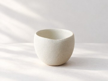陶器 養成系器皿 柔和自由杯 染紅顏料系列