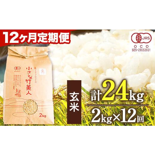 ふるさと納税 福岡県 小竹町 令和4年産 小さな竹美人 玄米 2kg(2kg×1袋) 株式会社コモリファーム《お申込み月の翌月から出…