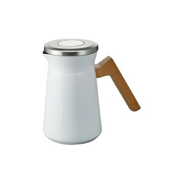 《HARIO》SIMPLY 典雅不鏽鋼保溫壺600ml(S-STP-600-W)