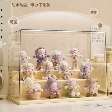 盲盒展示架收納盒亞克力擺件桌麵盒子popmart陳列手辦櫃泡泡瑪特 DKLC
