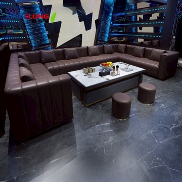 興客隆 卡座沙發 皮革 KTV沙發 酒吧 清吧沙發 包廂沙發 夜店沙發 會所沙發 別墅沙發 U型 L型  1298