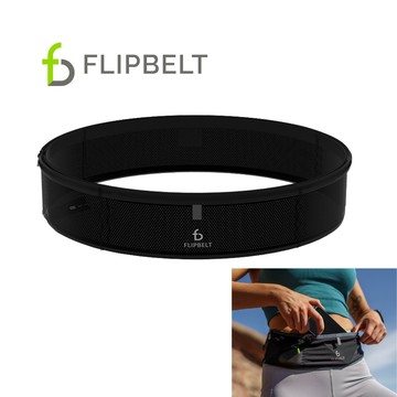 【FlipBelt 飛力跑】運動收納腰帶＿空氣款 2色選擇_路跑．旅行都適合
