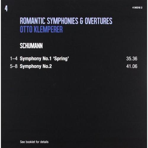 Otto Klemperer Romantic Symphonies Overtures