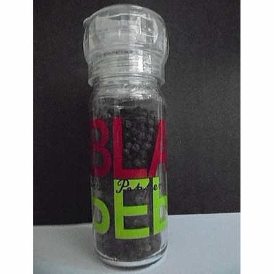 ブラックペッパー　ミル付き　　５０ｇ　　粗挽き