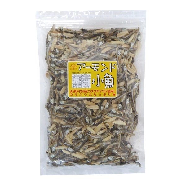 アーモンド小魚 255g×１０袋 アーモンドフィッシュ カルシウム補給 おやつ おつまみに 瀬戸内海産カタクチイワシ使用 卸価格