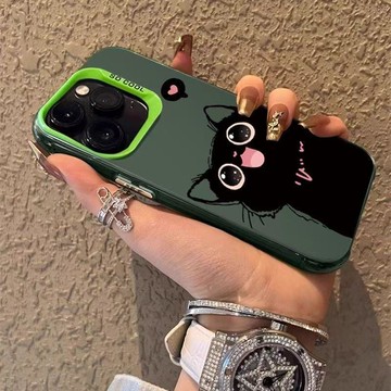 可愛貓咪適用三星s25ultra手機殼硅膠s24fe可愛s23s22+創意s21新款note20個性a15a16a24卡通a34a35防摔a55a54