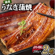 国産うなぎ 蒲焼 2尾セット 200g×2