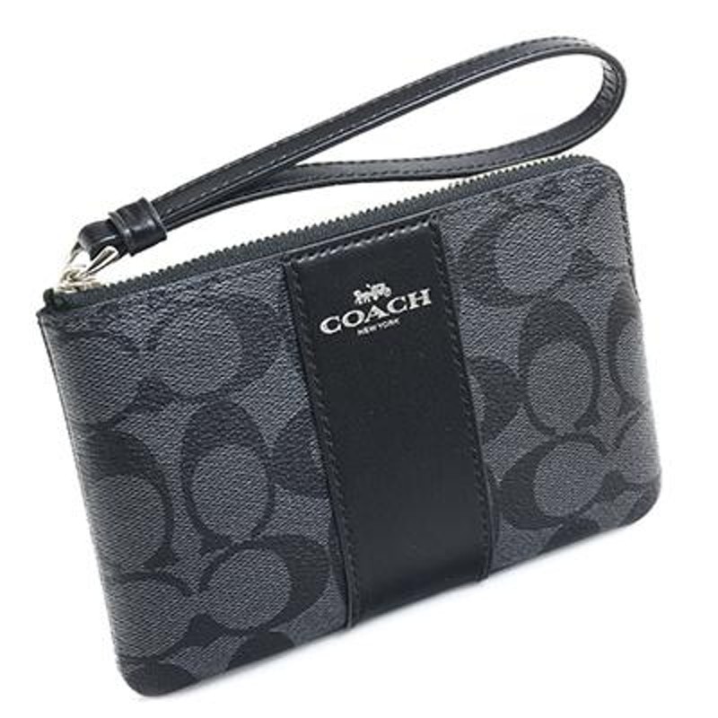 COACH ポーチ  色シルバー