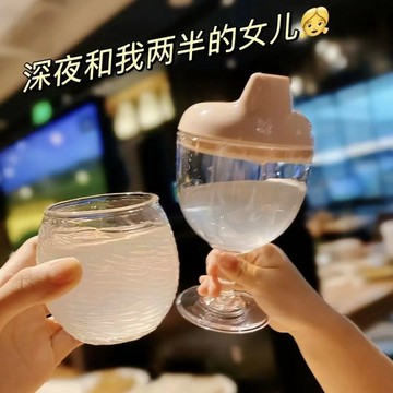 免運🔥本土發貨寶寶高腳杯鴨嘴學飲杯寶寶喝水家用牛奶杯直飲果汁高腳杯兒童防摔