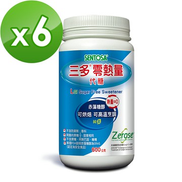 安博氏 三多零熱量代糖 (600g/罐) X 6瓶