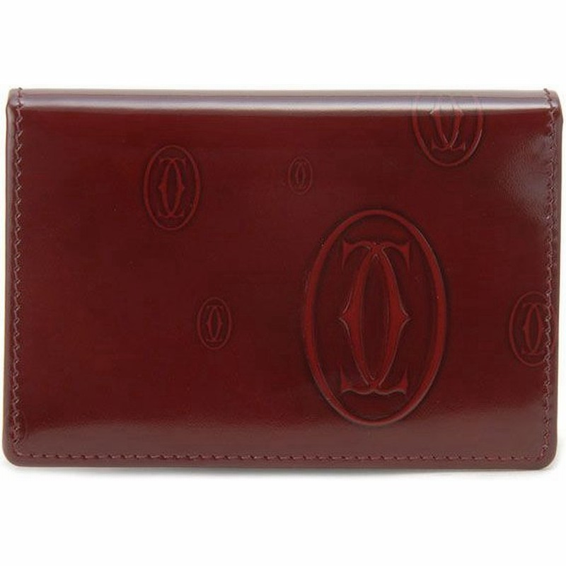カルティエ Cartier カードケース 名刺入れ ハッピーバースデー ボルドー メンズ レディース小物 新品 通販 Lineポイント最大0 5 Get Lineショッピング