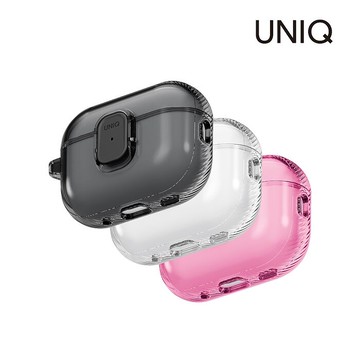 UNIQ 新加坡 Glase Pro 輕薄透明藍牙耳機保護套 AirPods Pro 第3代透黑