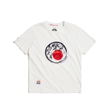 江戶勝｜男裝｜經典竹葉短袖T恤