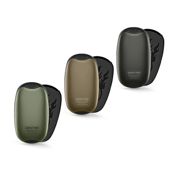 ADAMOUTDOOR｜USB充電式磁吸雙入組ADHW-DUAL500 暖蛋 暖手寶 露營 登山橄欖綠