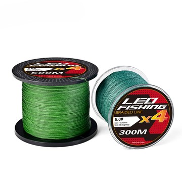 【TTFF】300/500M編制PE魚線墨綠軍綠色米釣魚垂釣線漁具現貨批發