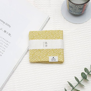 今治拔染三重紗方巾-紗綾形