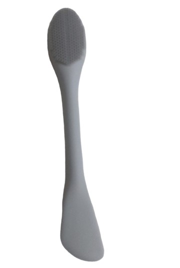 AirBeauty 多功能矽膠柔軟面膜潔面刷-淺灰色