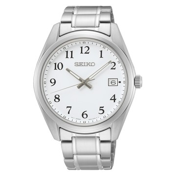SEIKO 簡約經典藍寶石鏡面腕錶6N52-00F0S(SUR459P1)