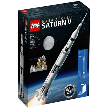 5200【台中翔智積木】LEGO 樂高 21309 NASA Apollo Saturn V 農神5號 阿波羅 輕盒損