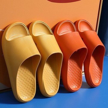 新款春夏踩屎感的拖鞋防滑浴室洗澡情侶家居一對簡約柔軟