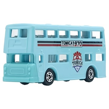 TOMICA 倫敦巴士模型 亞版 090  淺藍色  1個