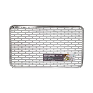 FANCY LIFE 多功能瀝水盤 可用於盛放茶具  白色  1個