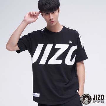 地藏小王 BLUE WAY – 單色剪接短TEE