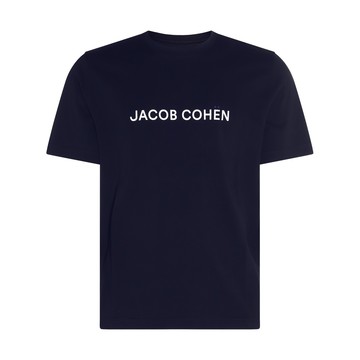 Jacob Cohen - Dark Blue Cotton T-shirt