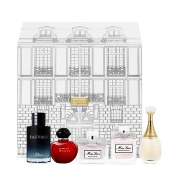 DIOR蒙田30迷你紀念城堡城堡香氛五入禮盒5ml*5(國際航空版)