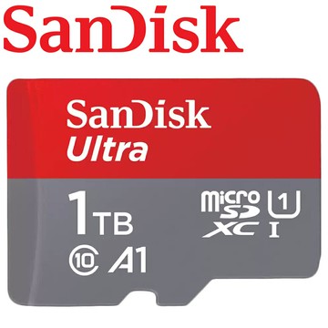 【公司貨】 SanDisk 1TB Ultra microSDXC TF UHS-I C10 A1 U1 1T 記憶卡