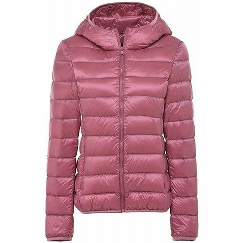 Sunbabys ダウンジャケットレディース ショート ウルトラライトダウンコート 軽量超薄いダウンジャケット フード付き 春秋冬 登山 防風 暖かい 通販 Lineポイント最大0 5 Get Lineショッピング