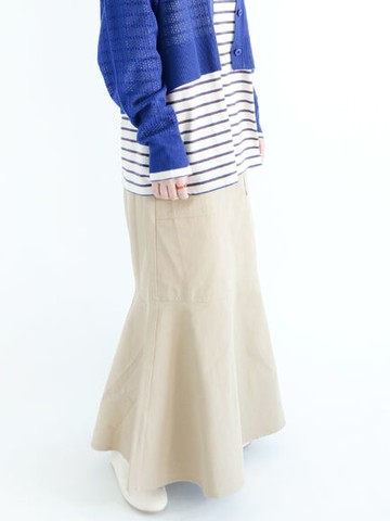 拼接感設計純棉魚尾裙(FF21L0L0680) - ehka sopo
